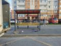В Медведеве при помощи депутата установили остановочный павильон