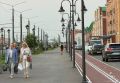 В Йошкар-Оле украшают Воскресенский проспект, за который голосовали жители