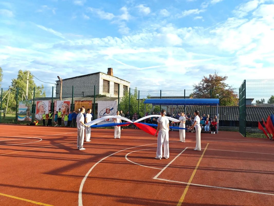 В Горномарийском районе открылась современная спортплощадка! В Горномарийском районе открылась современная спортплощадка!