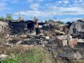 В Волжске в минувший четверг, 20 августа, пожар уничтожил частное хозяйство и соседний дом