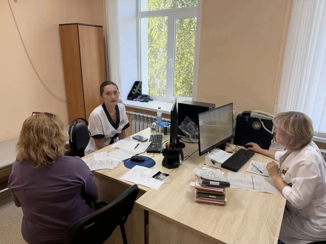 В Волжске врачи «Онкопатруля» приняли 100 пациентов В Волжске врачи «Онкопатруля» приняли 100 пациентов