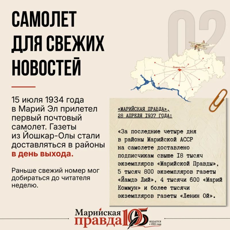 Сегодня «Марийская правда» отмечает 105-летие! Сегодня «Марийская правда» отмечает 105-летие!