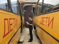 В преддверии нового учебного года сотрудники Госавтоинспекция провели проверку технического состояния школьных автобусов