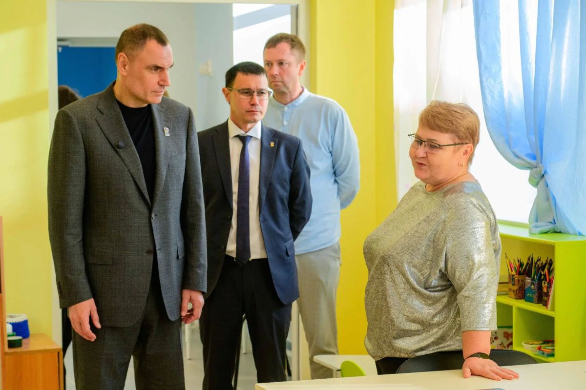 В Оршанском районе капитально отремонтировали детский сад В Оршанском районе капитально отремонтировали детский сад