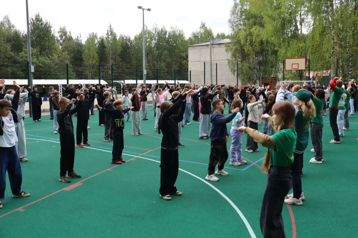 В Лесной сказке открылась новая спортивная площадка В Лесной сказке открылась новая спортивная площадка