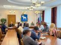 В малом зале администрации города Йошкар-Олы состоялось рабочее совещание с участием руководителей управляющих компаний, председателей ТСЖ и ресурсоснабжающих организаций