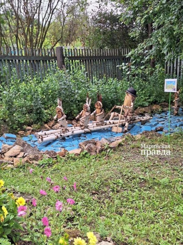 В детсадах Марий Эл можно увидеть Емелю с печкой и Мазая с зайцами В детсадах Марий Эл можно увидеть Емелю с печкой и Мазая с зайцами
