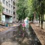 В Йошкар-Оле отремонтировали 2 километра тротуара на улице Первомайской на участке от улицы Водопроводной до Ленинского проспекта по четной стороне