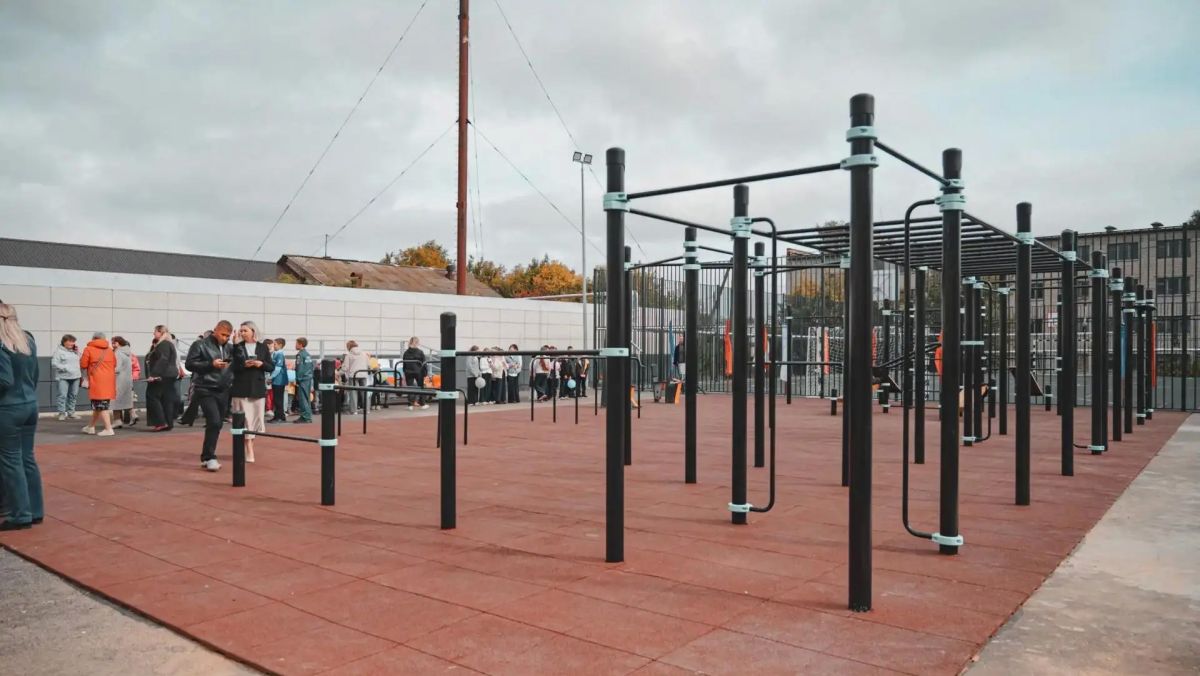В Новом Торъяле появилась спортплощадка стоимостью почти 7 млн рублей
