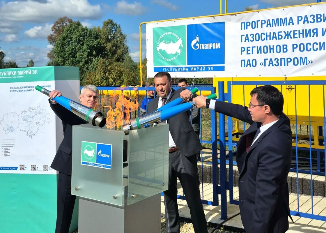 Голубое топливо пришло в деревню Лужбеляк Голубое топливо пришло в деревню Лужбеляк