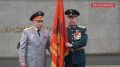 Уроженец Козьмодемьянска Леонид Рыжов принял Боевое знамя из рук замминистра обороны России