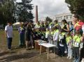Волжские дошколята и их родители соревновались в эстафете «Знай и соблюдай ПДД!”
