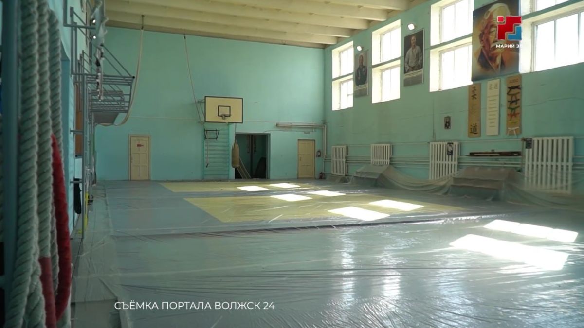Совсем скоро юные дзюдоисты из Волжска смогут вернуться к привычным тренировкам в собственном зале