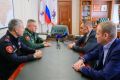 Юрий Зайцев: Состоялась встреча с Командующим Приволжским ордена Жукова округом войск национальной гвардии Российской Федерации генерал-полковником Сергеем Владимировичем Просяником