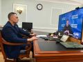 Юрий Зайцев принял участие в видеоконференции с Дмитрием Медведевым, на которых обсудили выборы