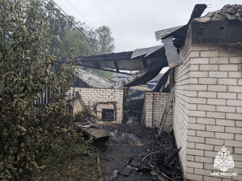 16 сентября пожар произошел в поселке Красногорский Звениговского района 16 сентября пожар произошел в поселке Красногорский Звениговского района