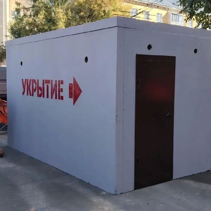Еще два модульных укрытия для защиты граждан на случай атаки БПЛА появились в Йошкар-Оле