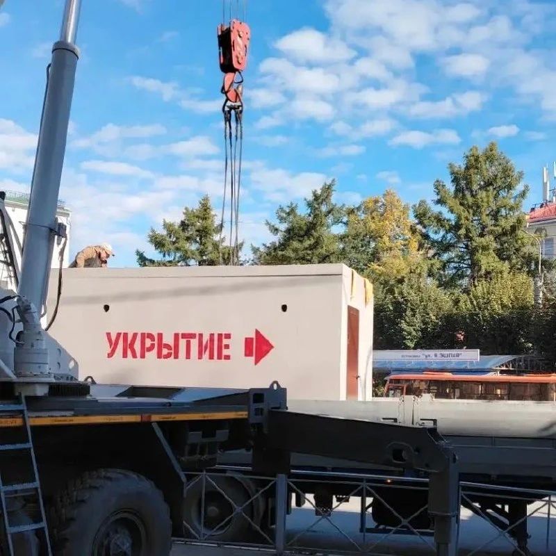 Еще два модульных укрытия для защиты граждан на случай атаки БПЛА появились в Йошкар-Оле Еще два модульных укрытия для защиты граждан на случай атаки БПЛА появились в Йошкар-Оле