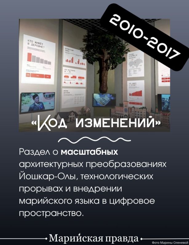 Посещение необычного пространства под названием «Код эпох» в музее истории и археологии в Йошкар-Оле схоже с путешествием в недалекое прошлое на машине времени Посещение необычного пространства под названием «Код эпох» в музее истории и археологии в Йошкар-Оле схоже с путешествием в недалекое прошлое на машине времени