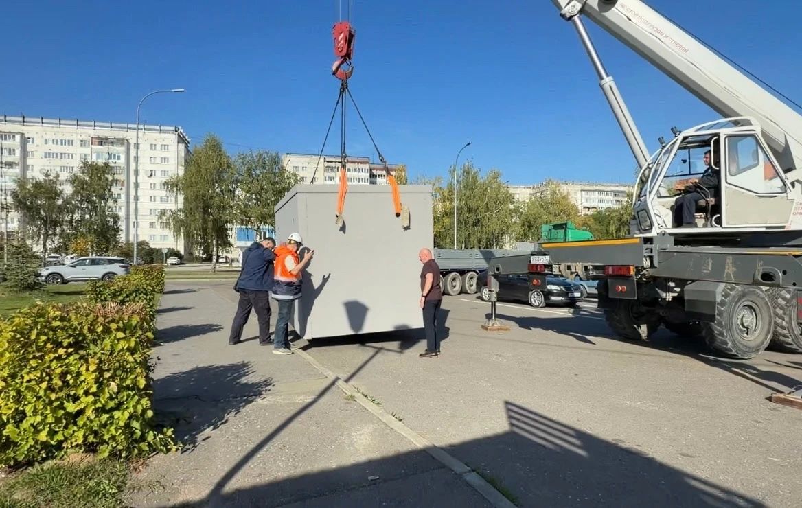 В заречной части Йошкар-Олы установили еще два железобетонных укрытия