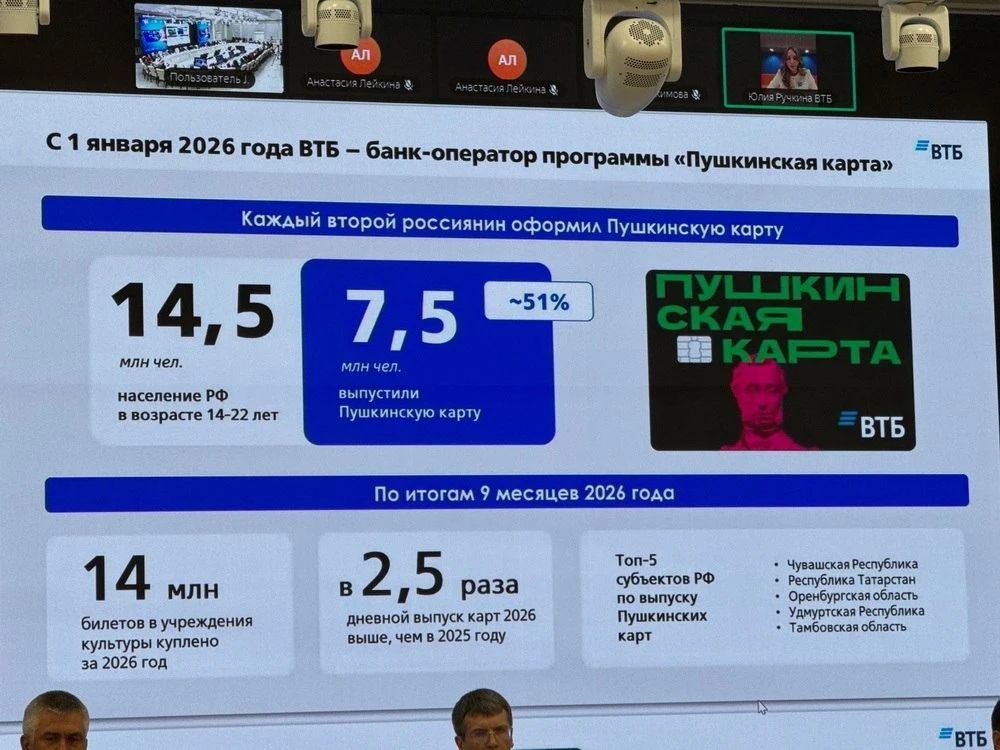 На посвященном проекту «Пушкинская карта» круглом столе в Марий Эл подвели итоги действия программы за пять с половиной лет