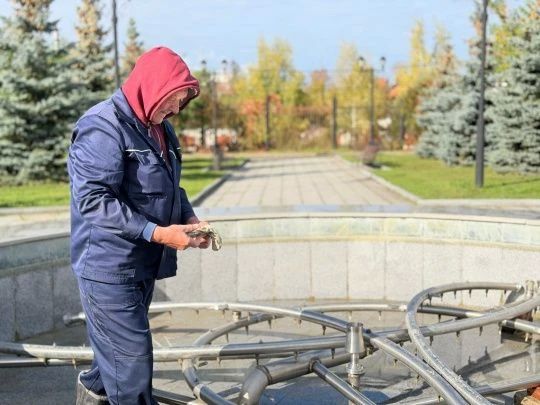 В Йошкар-Оле завершен сезон фонтанов