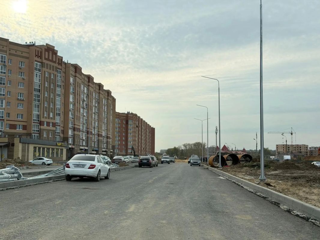 В Йошкар-Оле на улице Водопроводной ведется строительство дороги протяженностью один километр на участке от улицы Красноармейская Слобода до Сернурского тракта В Йошкар-Оле на улице Водопроводной ведется строительство дороги протяженностью один километр на участке от улицы Красноармейская Слобода до Сернурского тракта