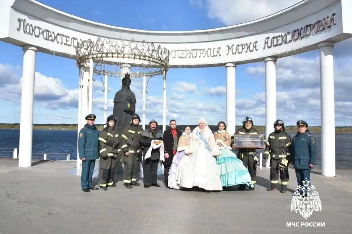 Эстафета передачи пожарного ствола была передана коллегам из Республики Чувашия Эстафета передачи пожарного ствола была передана коллегам из Республики Чувашия