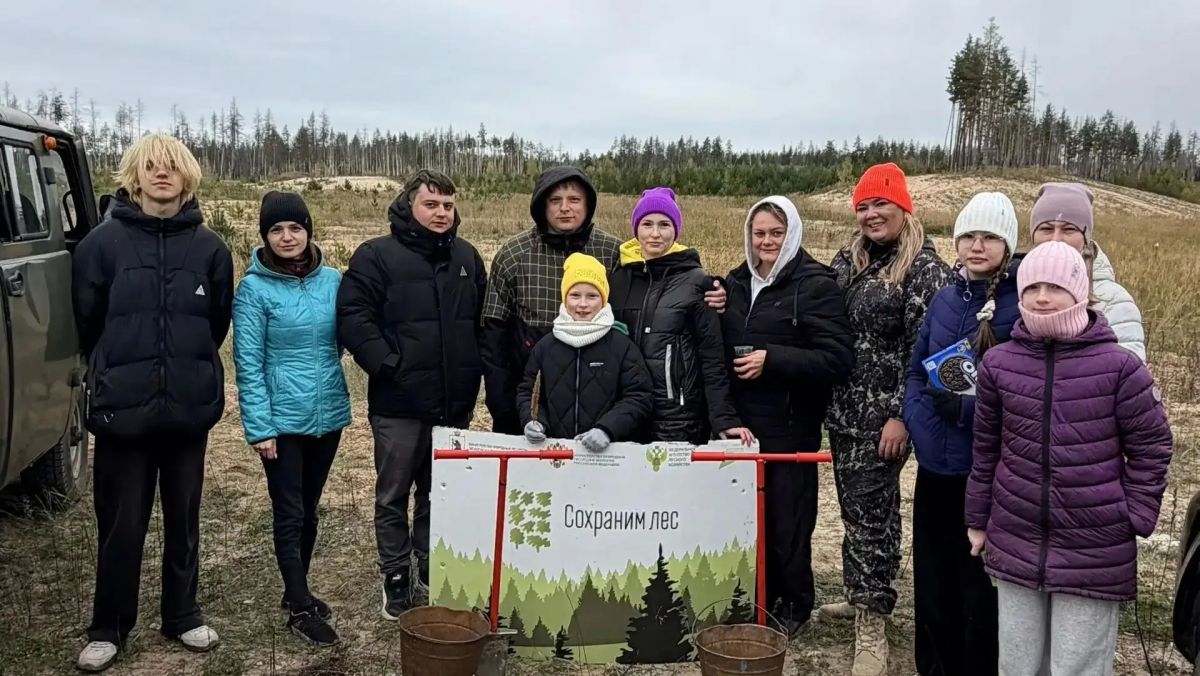 ТОС «Кирова 15» присоединился к посадке леса в Марий Эл
