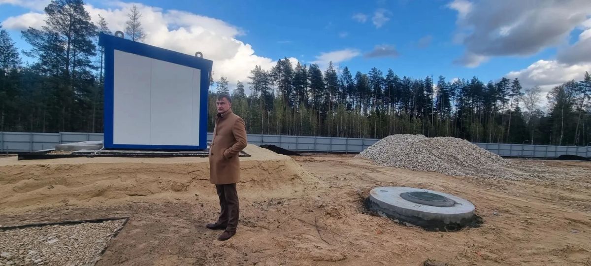 Вчера проверил ход реконструкции водозабора в п. Суслонгер Вчера проверил ход реконструкции водозабора в п. Суслонгер