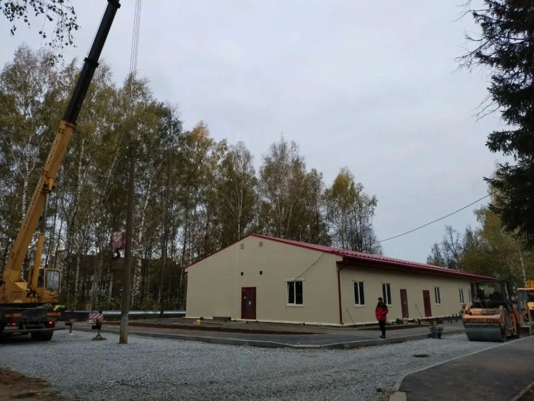 В Йошкар-Оле завершается возведение сборно-модульной женской консультации при поликлинике № 3