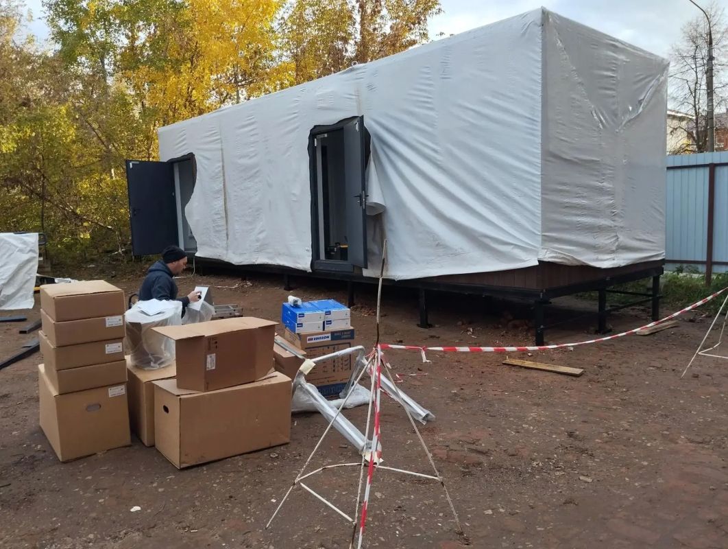 В новом общественном туалете в Йошкар-Оле уже ставят сантехнику