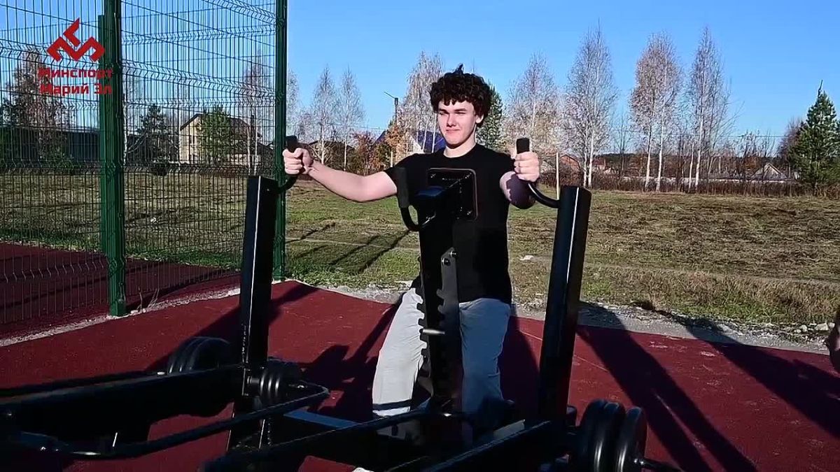 В Сернуре торжественно открыли новую малую спортивную площадку ГТО