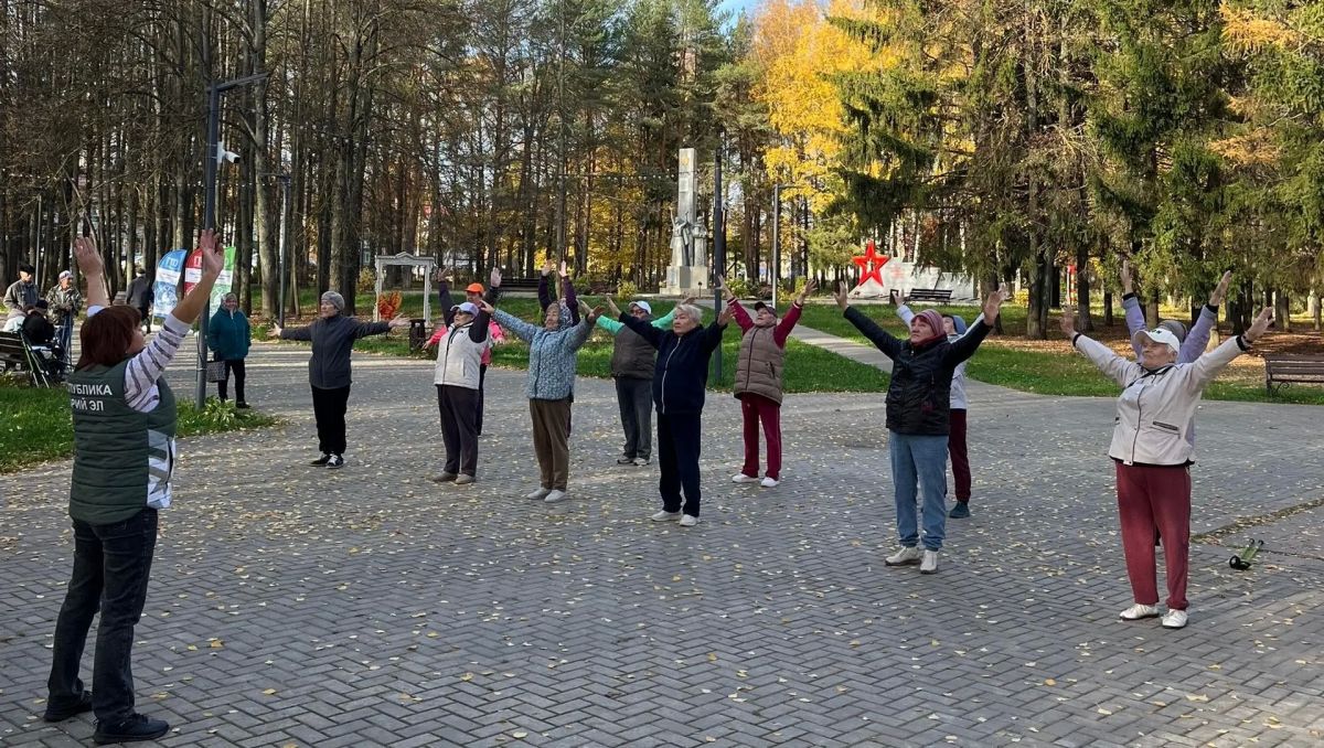 В Мари-Туреке нормативы ГТО сдали жители серебряного возраста