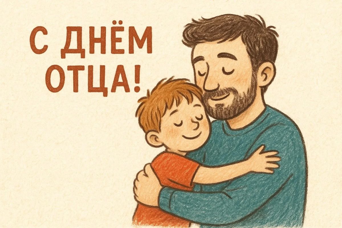 Дорогие папы! Примите искренние поздравления с тёплым и семейным праздником — Днём отца!