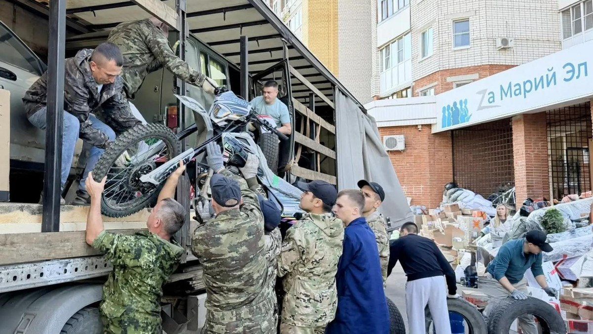Из Марий Эл направили технику военнослужащим