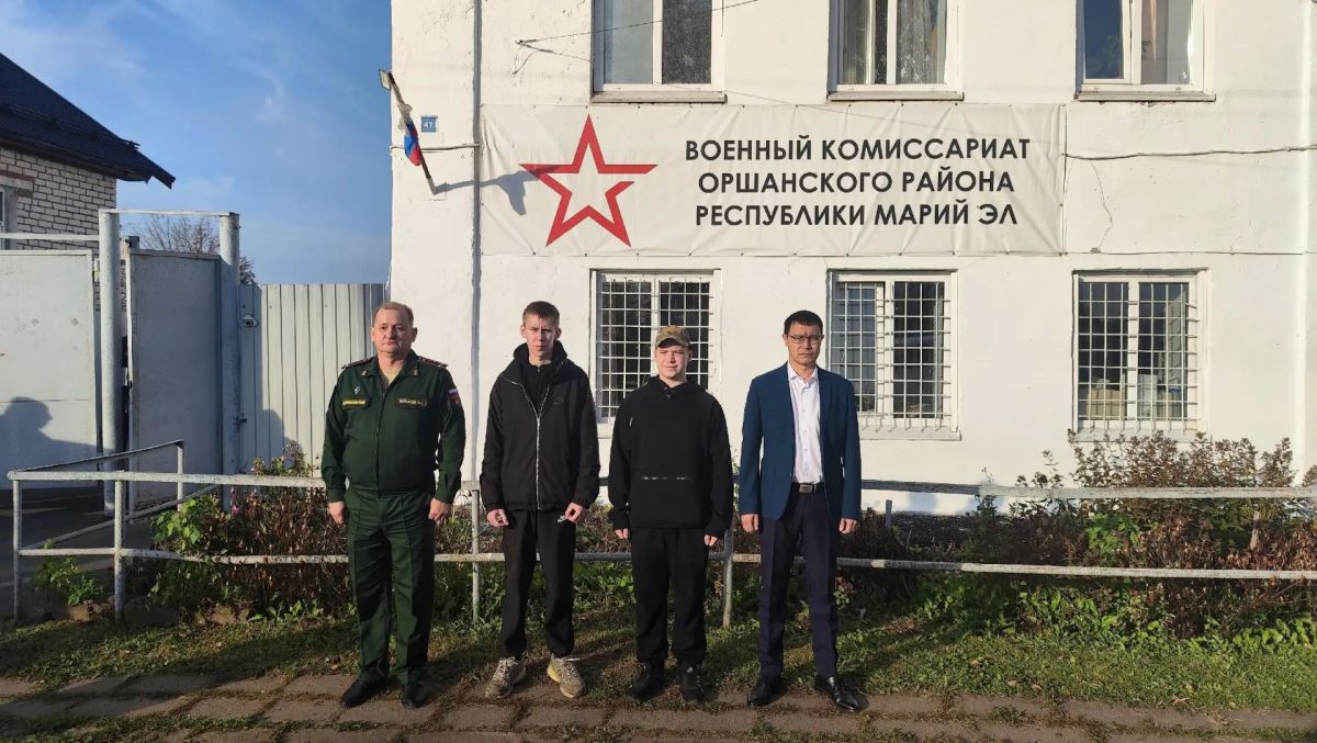 Новобранцы из Оршанского района отправились служить