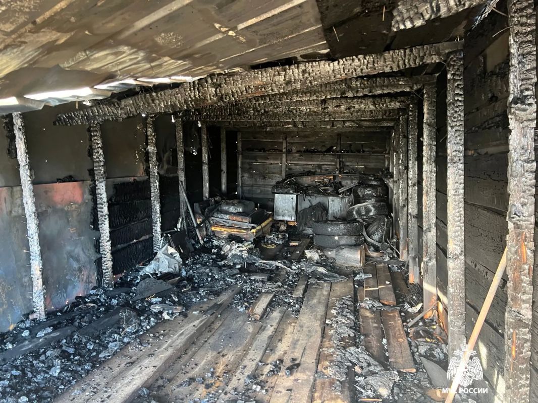 20 октября пожар произошел в деревне Михайловка Советского района 20 октября пожар произошел в деревне Михайловка Советского района