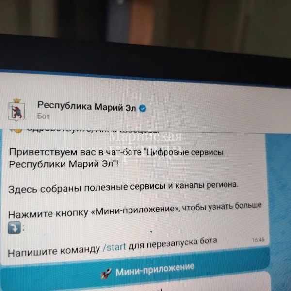 В национальном мессенджере МАКС работает чат бот «Цифровые сервисы Республики Марий Эл»