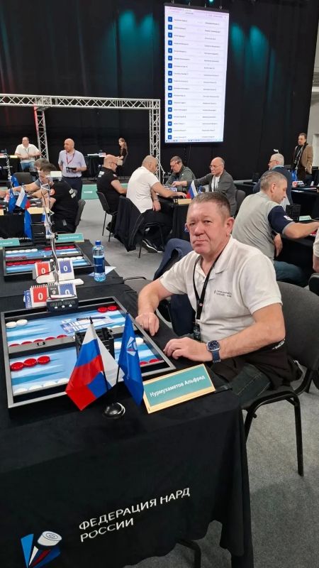 Ветеран СВО из Марий Эл дебютировал на Чемпионате России по нардам Ветеран СВО из Марий Эл дебютировал на Чемпионате России по нардам