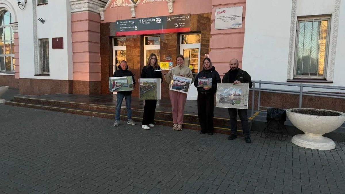 Вокзалы редко воспринимают как место для творчества Вокзалы редко воспринимают как место для творчества