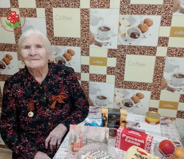 В Медведевском районе Марий Эл 101-й день рождения отметила труженица тыла Парасковья Симановна Киселева
