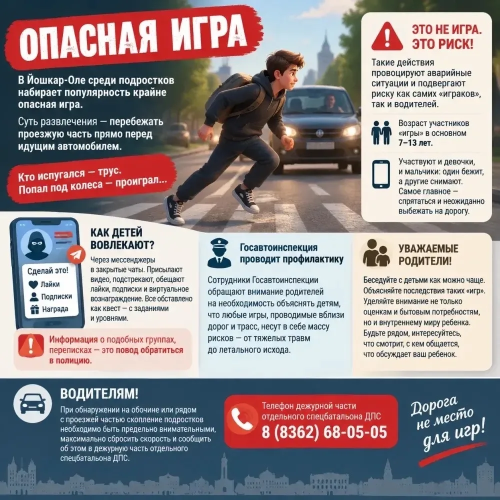 В Госавтоинспекции Марий Эл рассказали, что среди