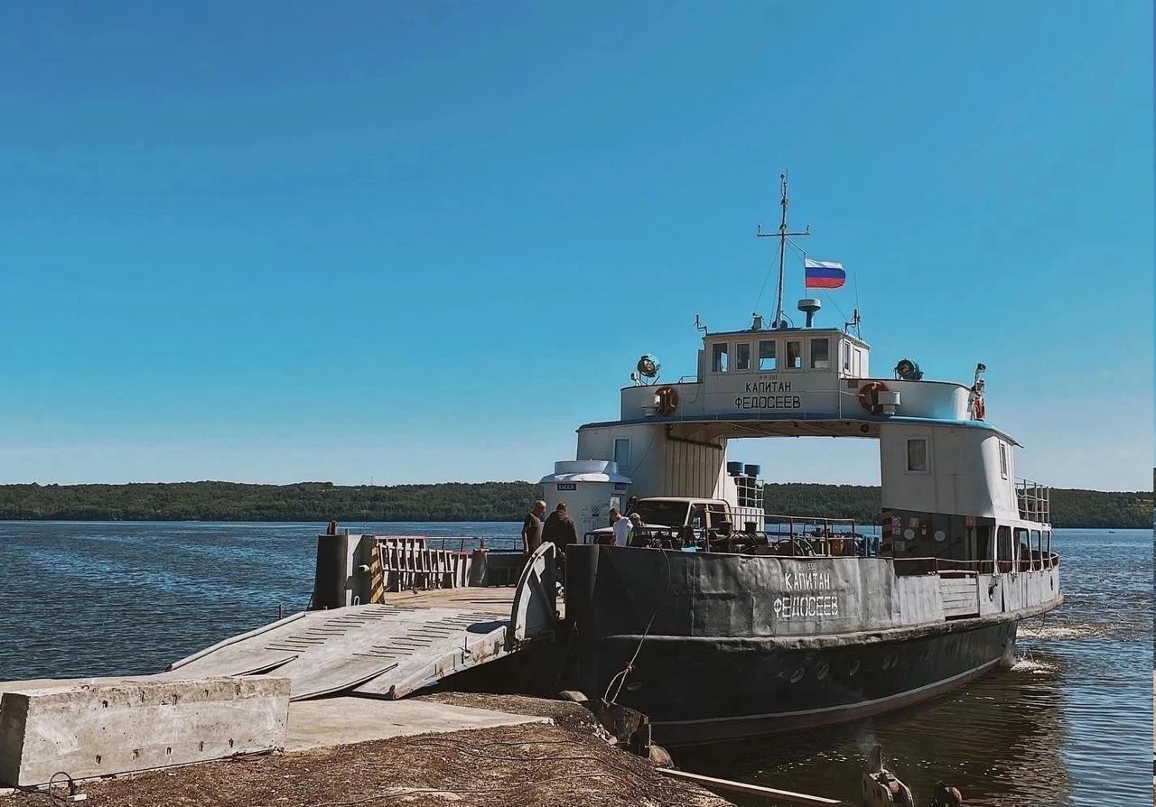 На следующей неделе, 2 ноября, в Марий Эл завершит работу паромная переправа Юрино — Сумки