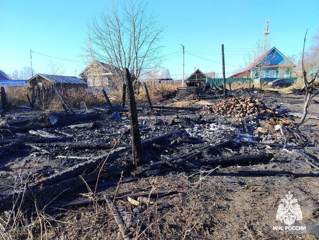 28 октября пожар произошел в поселке Красногорский Звениговского района 28 октября пожар произошел в поселке Красногорский Звениговского района